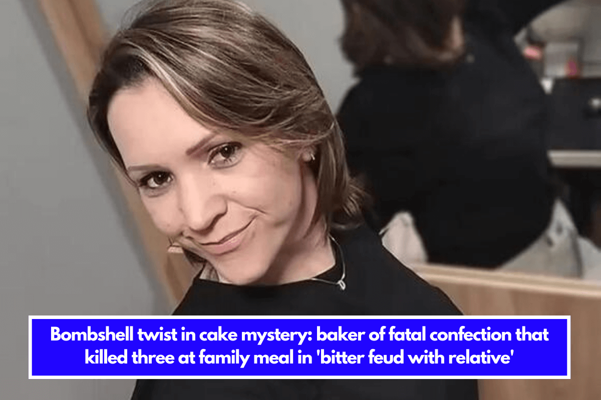 Bombshell twist in cake mystery baker of fatal confection that killed three at family meal in 'bitter feud with relative'