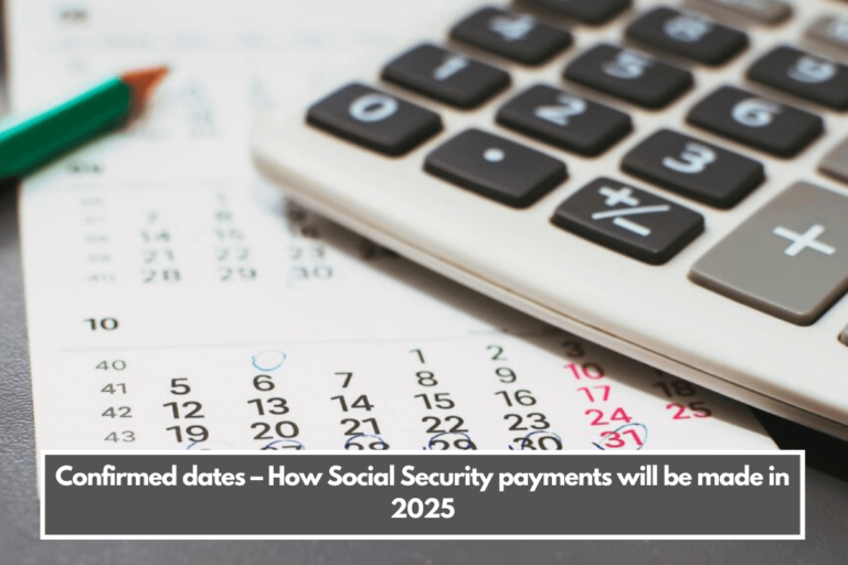 Confirmed dates How Social Security payments will be made in 2025