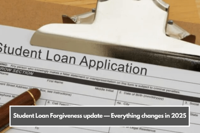 Student Loan update — Everything changes in 2025