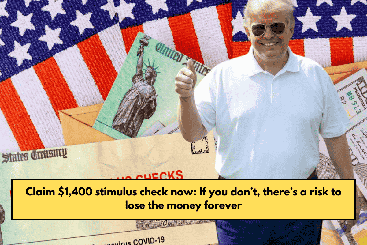 Claim $1,400 stimulus check now If you don’t, there’s a risk to lose the money forever