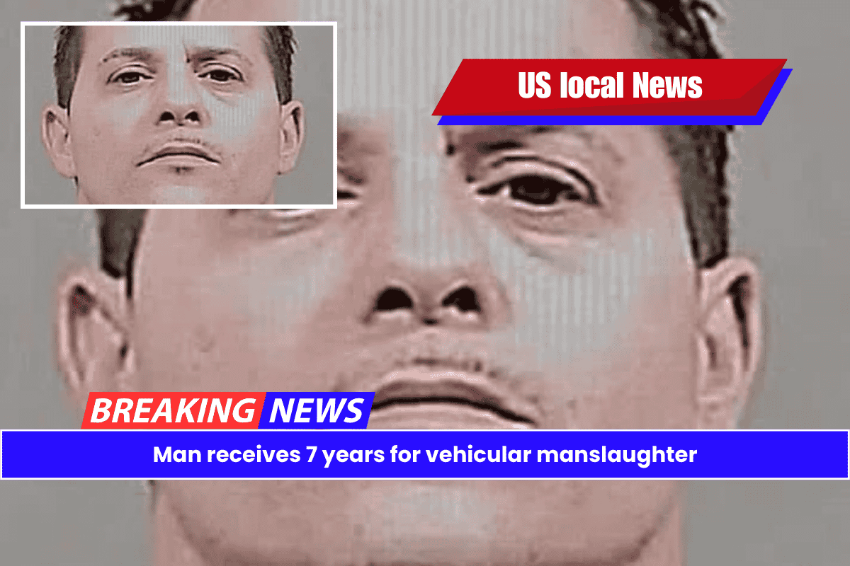 Man receives 7 years for vehicular manslaughter